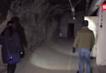 Åpner gangene i byfjellet