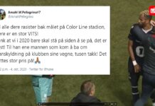AaFK; -Vi har nulltoleranse for rasisme