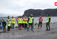 Sammen rydder de Giske